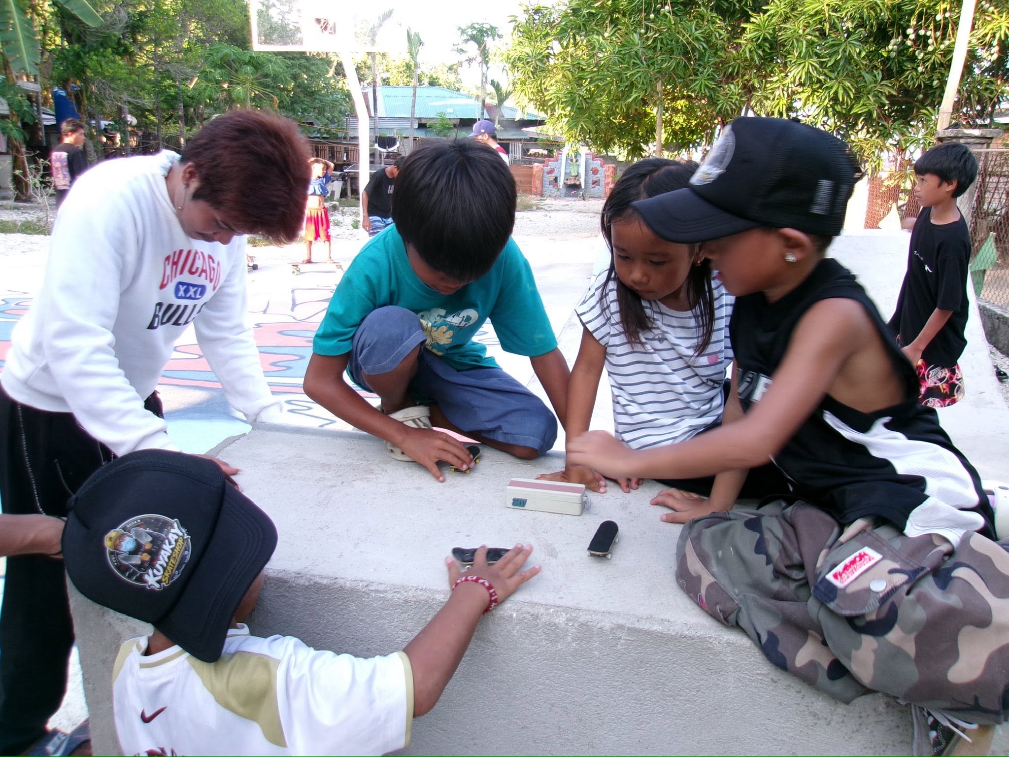 Local skaters at Sinag Park