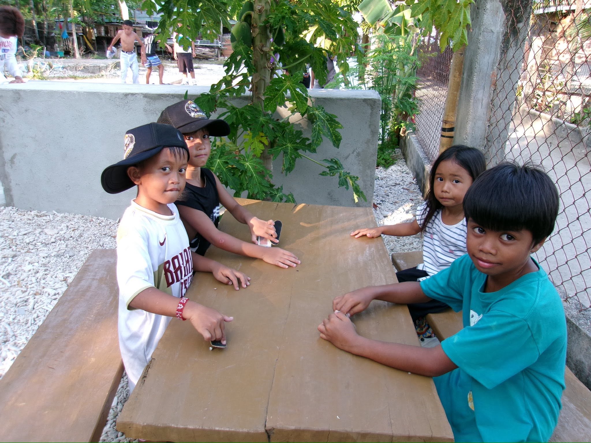 Local skaters at Sinag Park